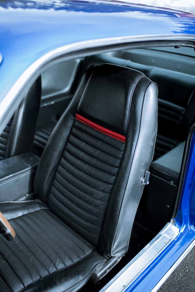 Interiörbild 1969 Ford Mustang Mach 1