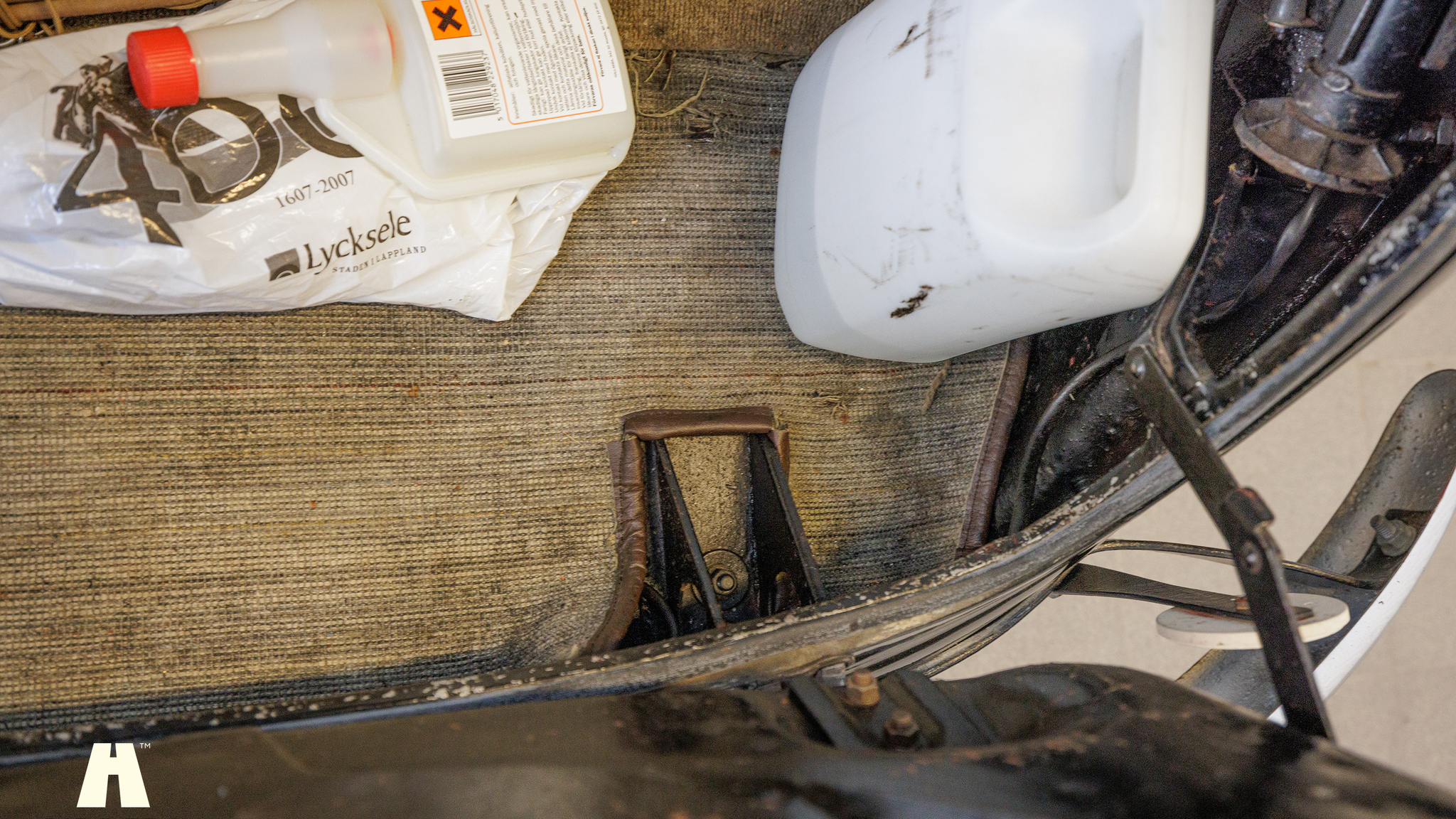 Interiörbild 1950 Mercedes Benz 170 va (92)