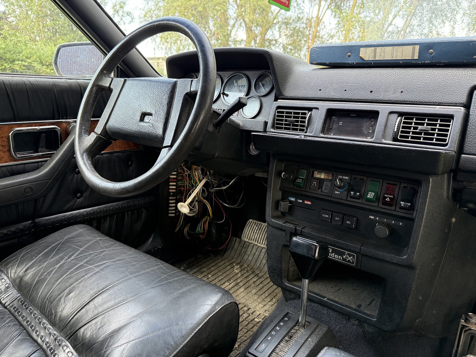 Interiörbild 1979 Volvo 262 C 2.8 V6 Automatisk