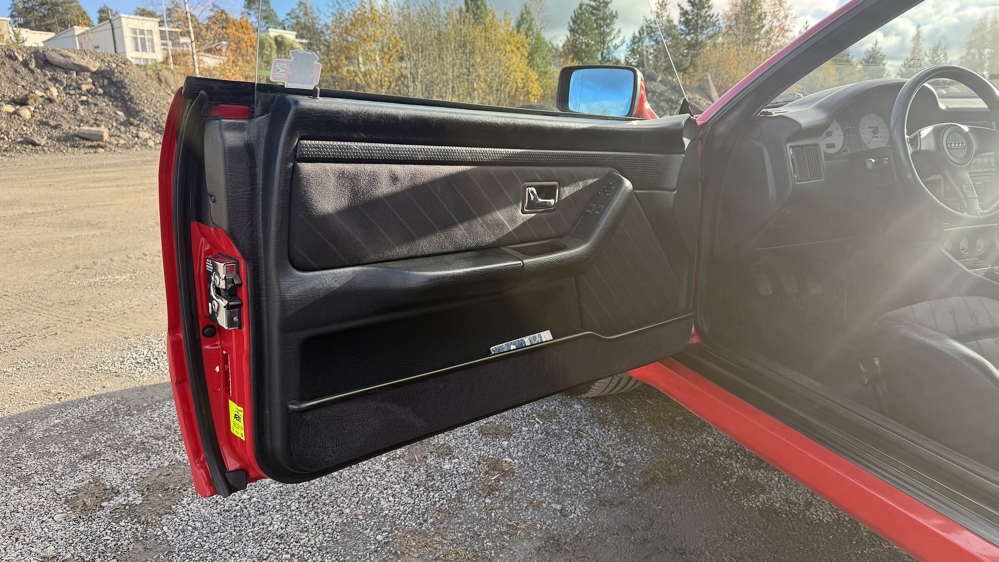 Interiörbild 1992 Audi quattro S2 Abt C5