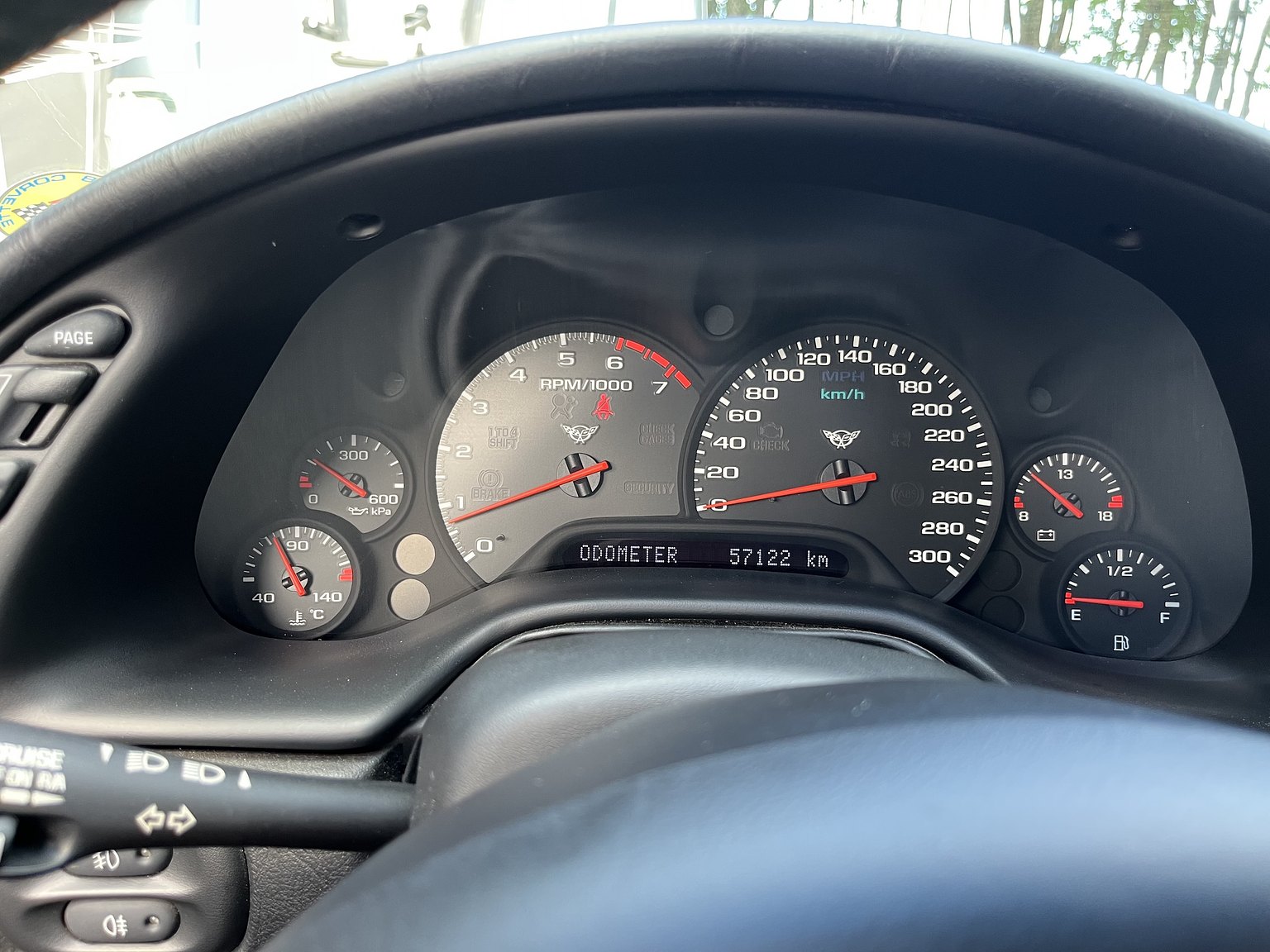 Interior image of 2000 Chevrolet Corvette Cabriolet