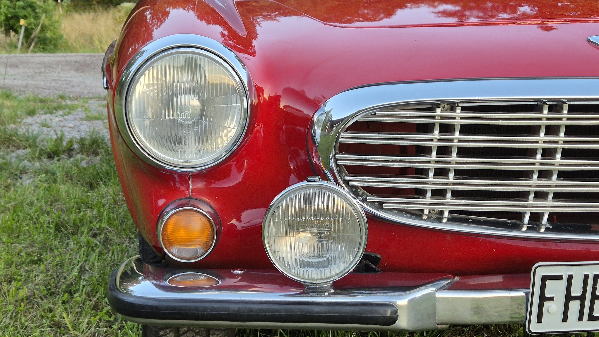 Exteriörbild på 1968 Volvo P1800S