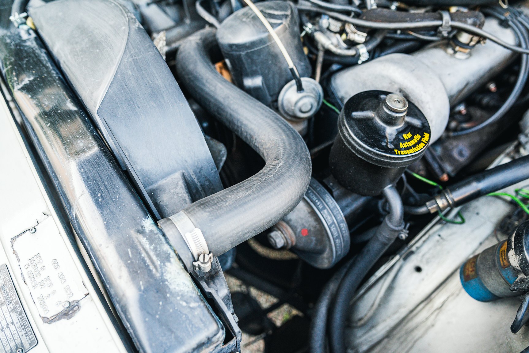Image of 1972 Mercedes-Benz 350 SL mechanics