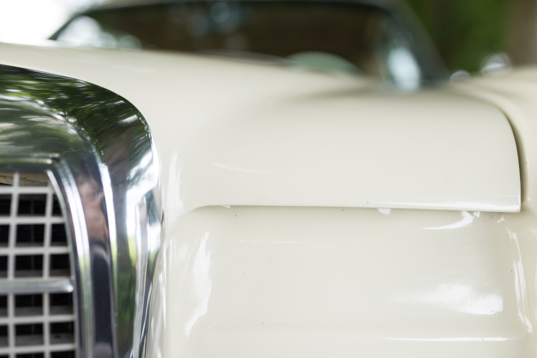 Exteriörbild på 1971 Mercedes 250 C