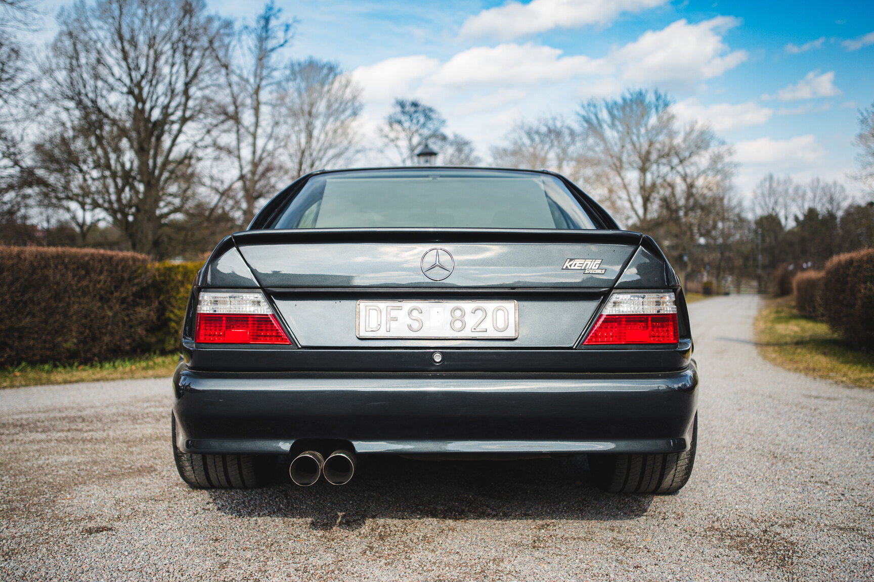 Exterior image of 1989 Mercedes-Benz 300 CE Koenig Specials