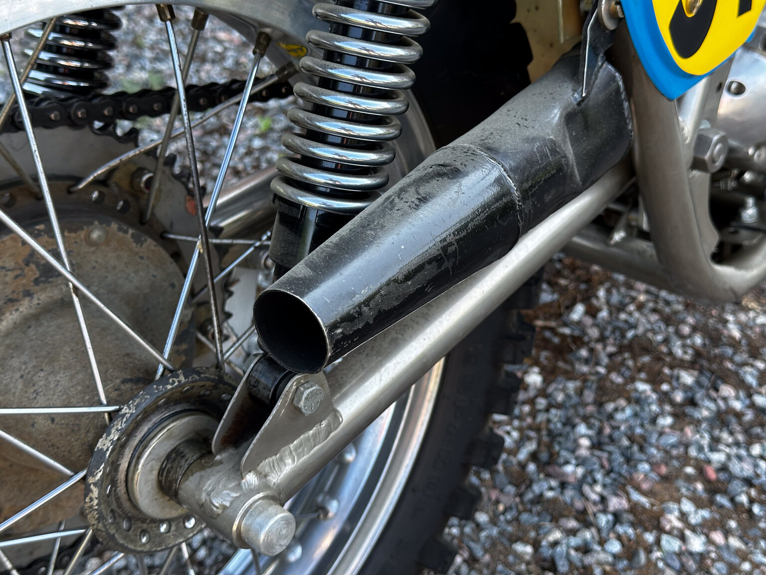 Image of 1971 BSA Rickman Métisse 500 mechanics