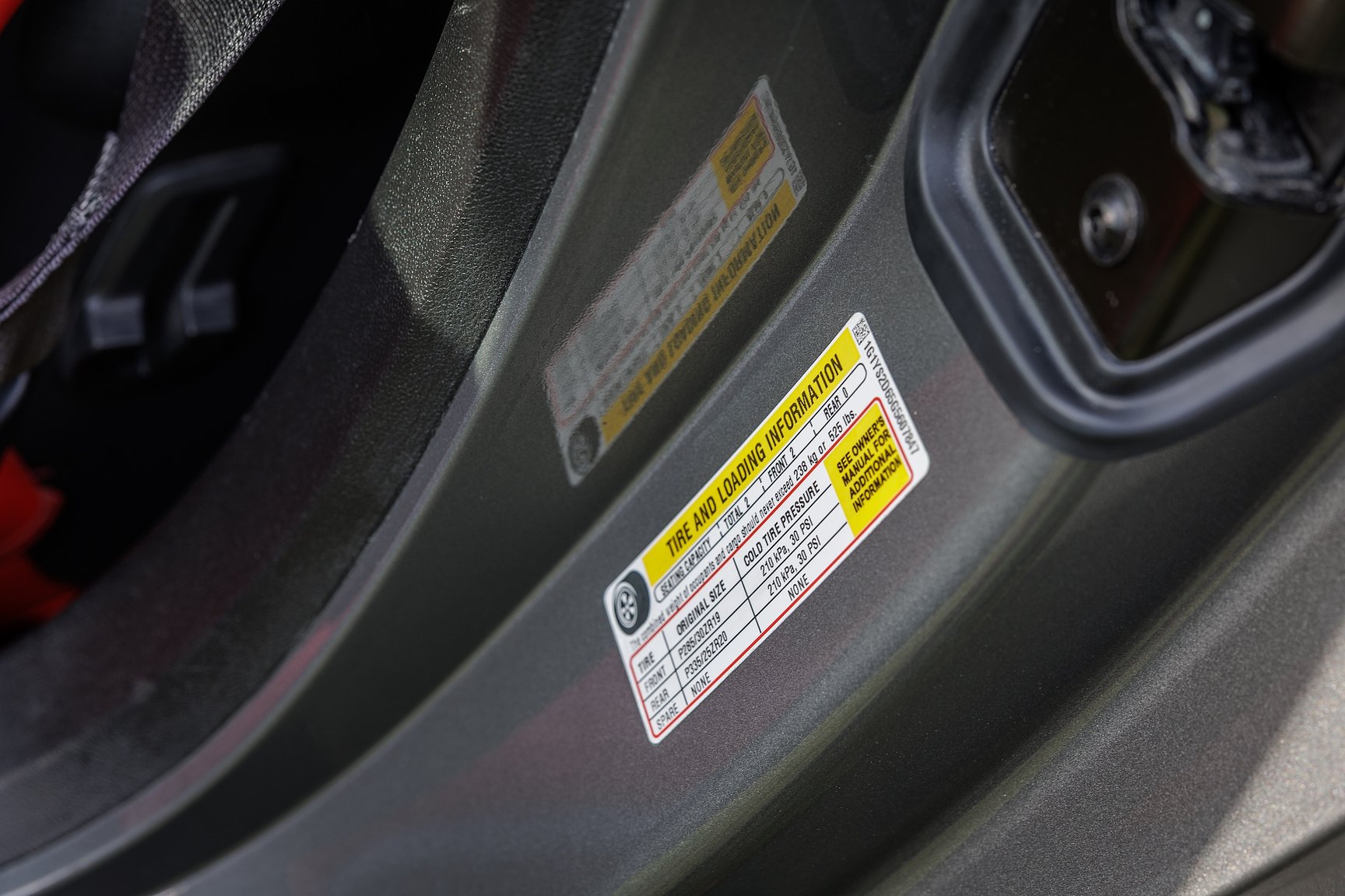 Interior image of 2016 Chevrolet Corvette Z06