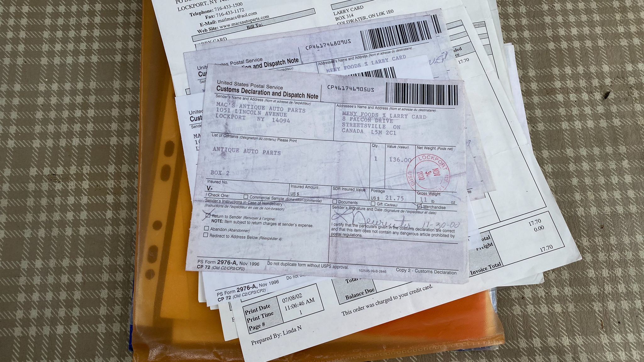 Dokumentation för 1959 Ford Thunderbird hardtop