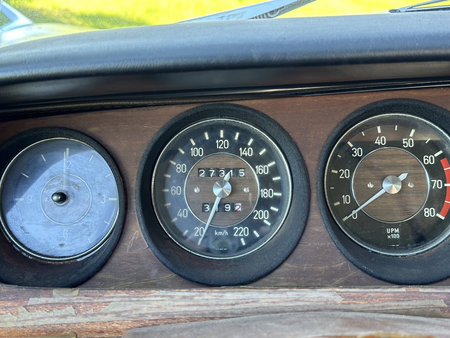 Interiörbild 1968 BMW 2000 CS