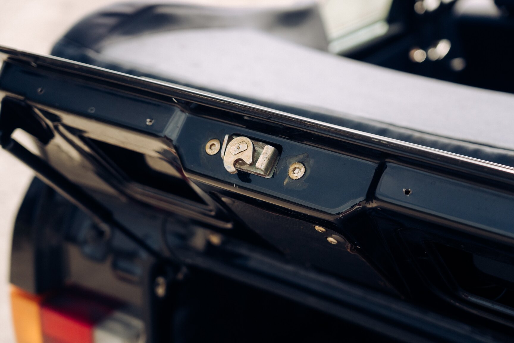 Interiörbild 1991 VW Golf Cabriolet "Etienne Aigner Edition"