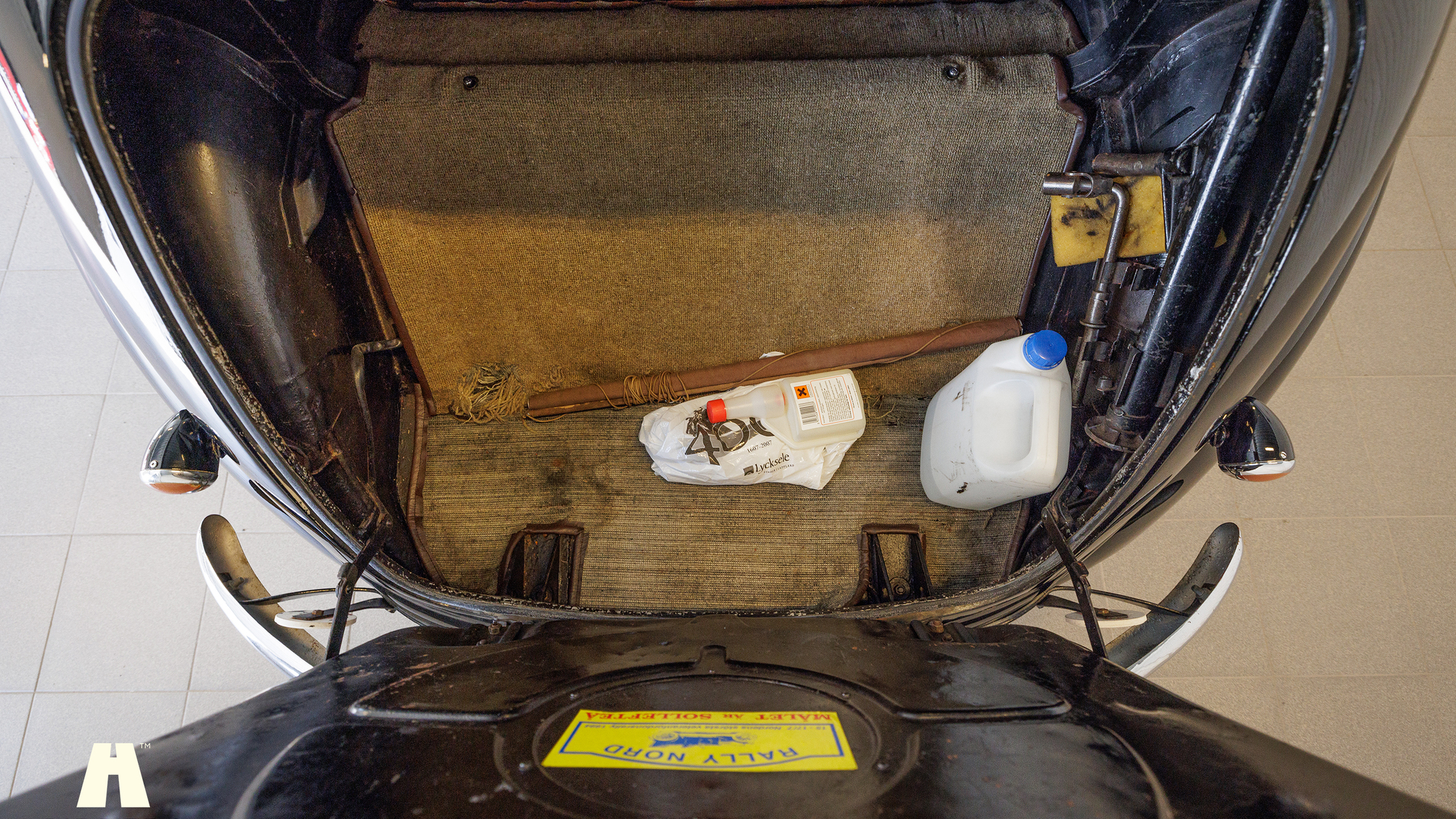 Innenraumfoto von 1950 Mercedes Benz 170 va (102)