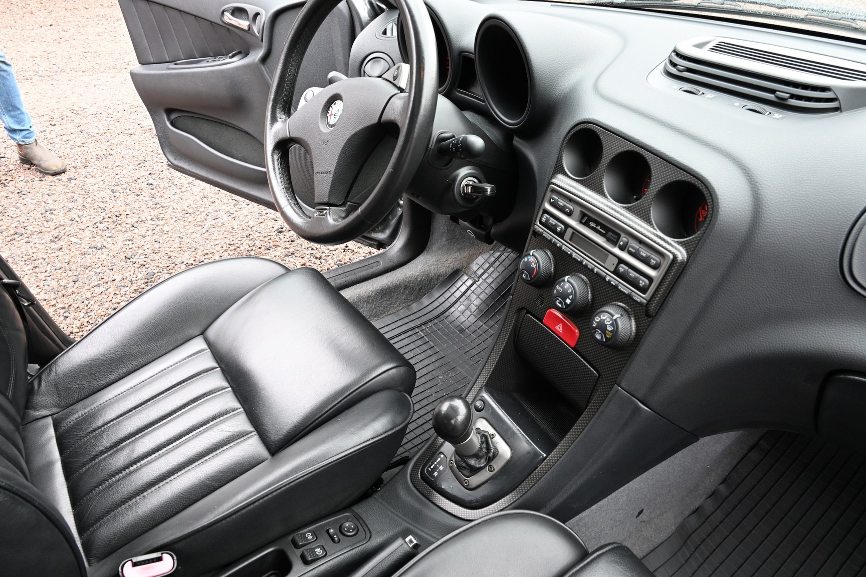 Interiörbild 2000 Alfa Romeo 156 Sportwagon TS Selespeed Distinctive