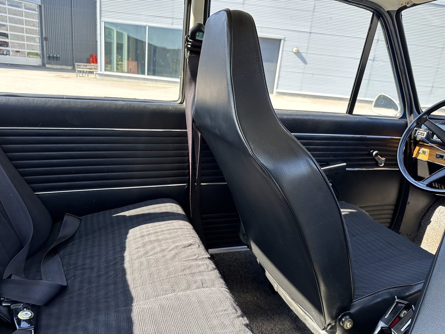 Interiörbild 1974 DAF 66 Sedan 1.1