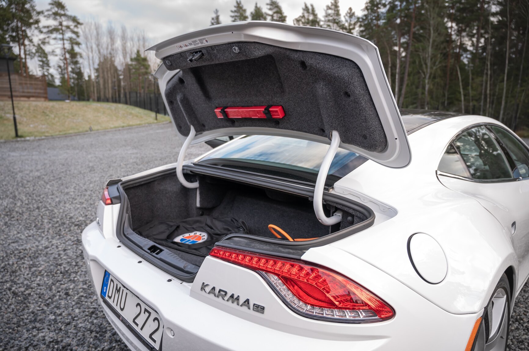 Interiörbild 2012 Fisker Karma ES