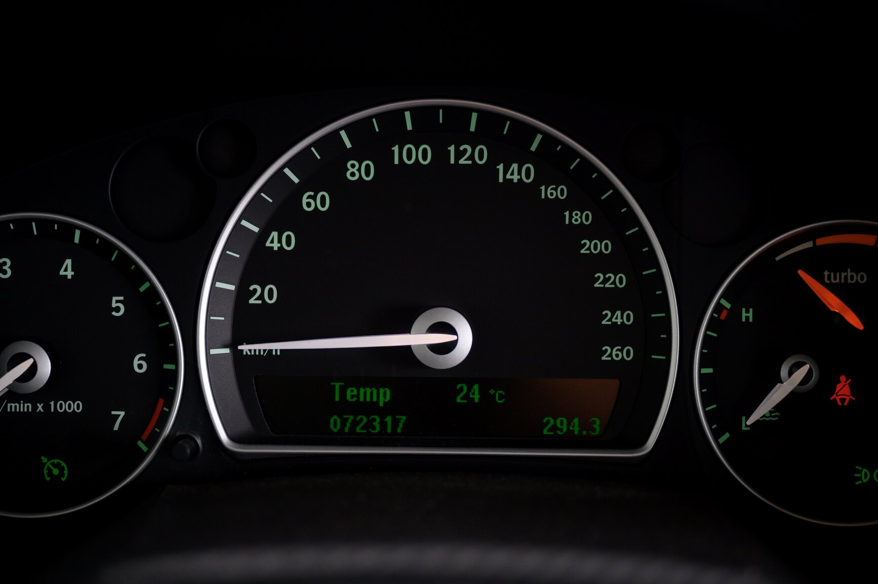 Innenraumfoto von 2008 SAAB 9-3 Aero SportSedan Silver Beast SFRO