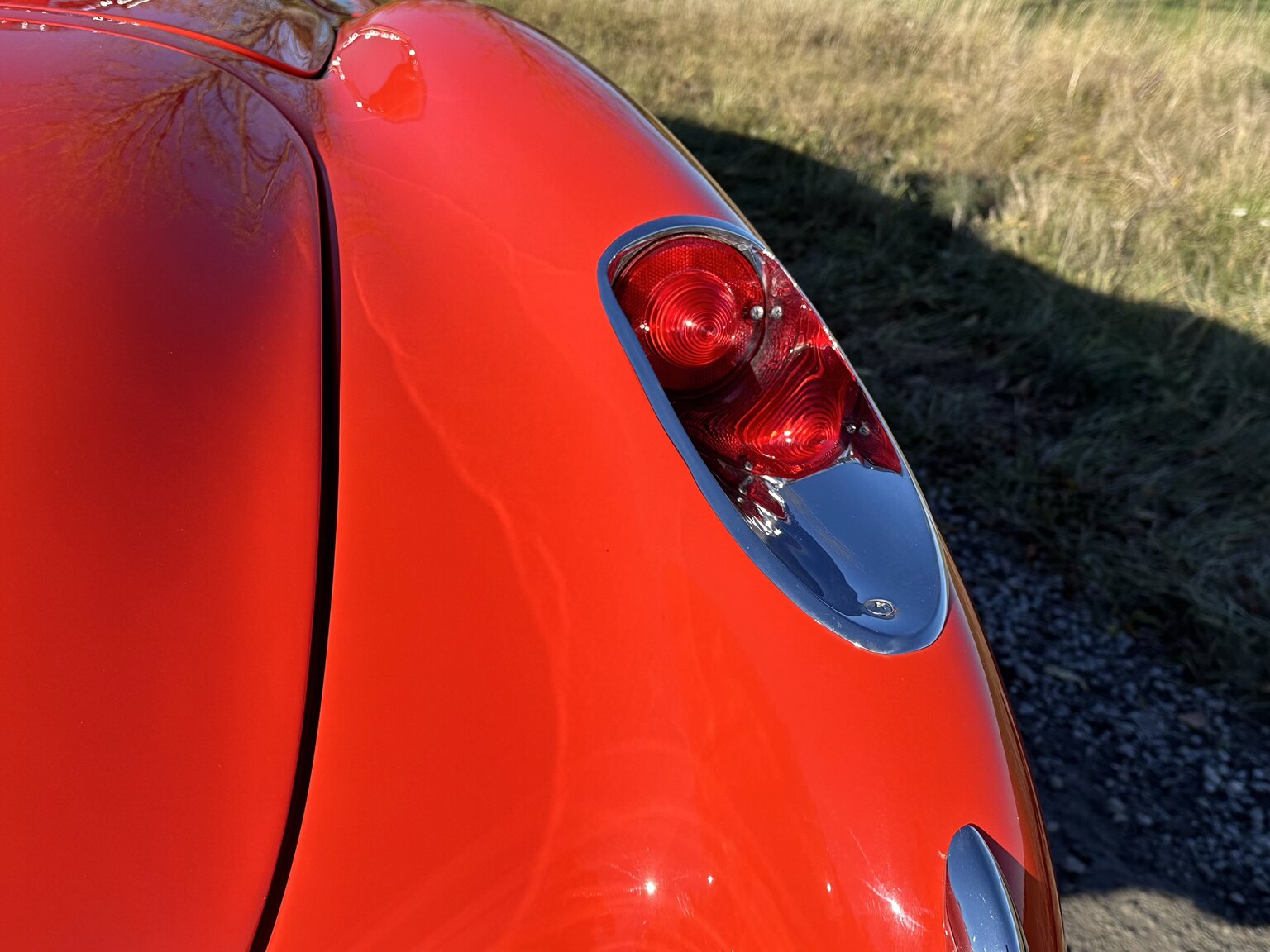 Exteriörbild på 1956 Chevrolet Corvette 