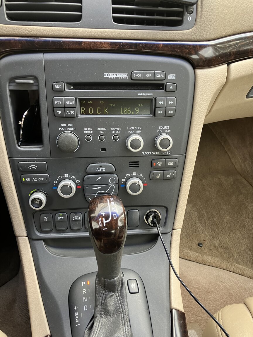 Innenraumfoto von 1999 Volvo S80