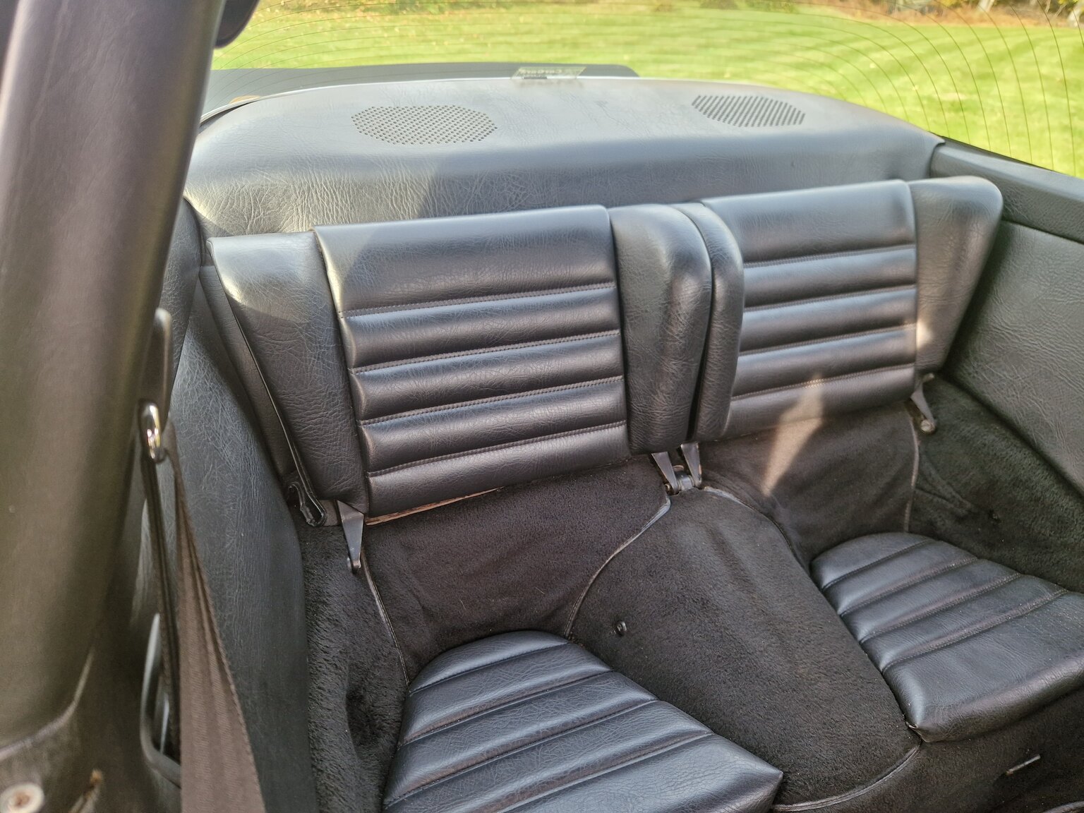 Interiörbild 1979 Porsche 911 SC Targa