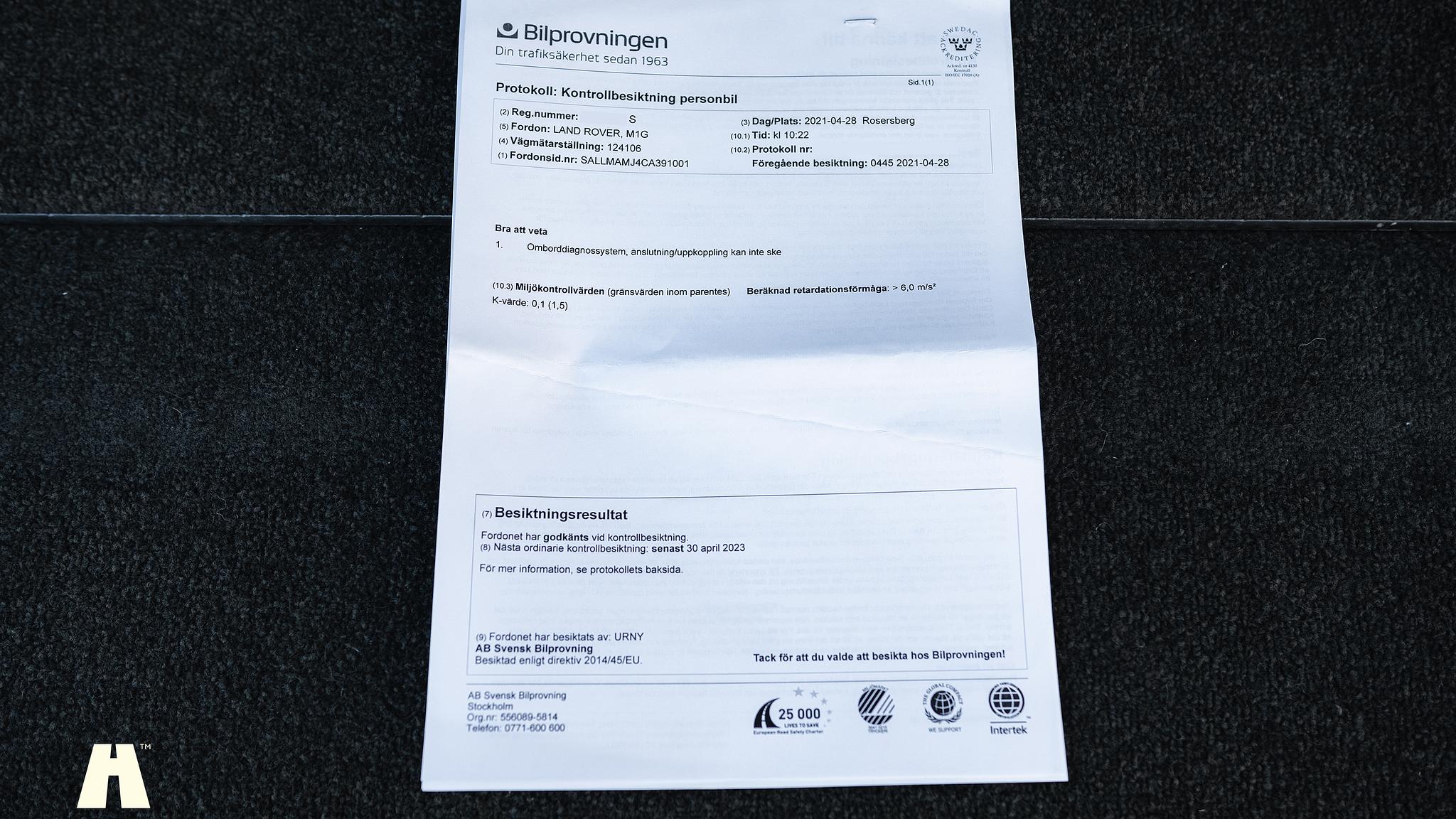 Documentation for 2012 Land Rover Range Rover Westminster TDV8 (L322)