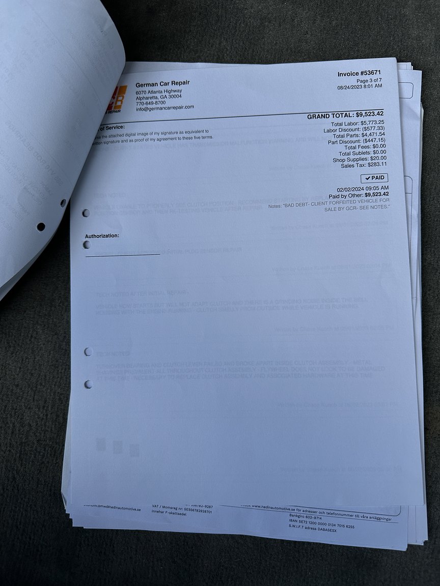 Documentation for 2006 BMW E60 M5