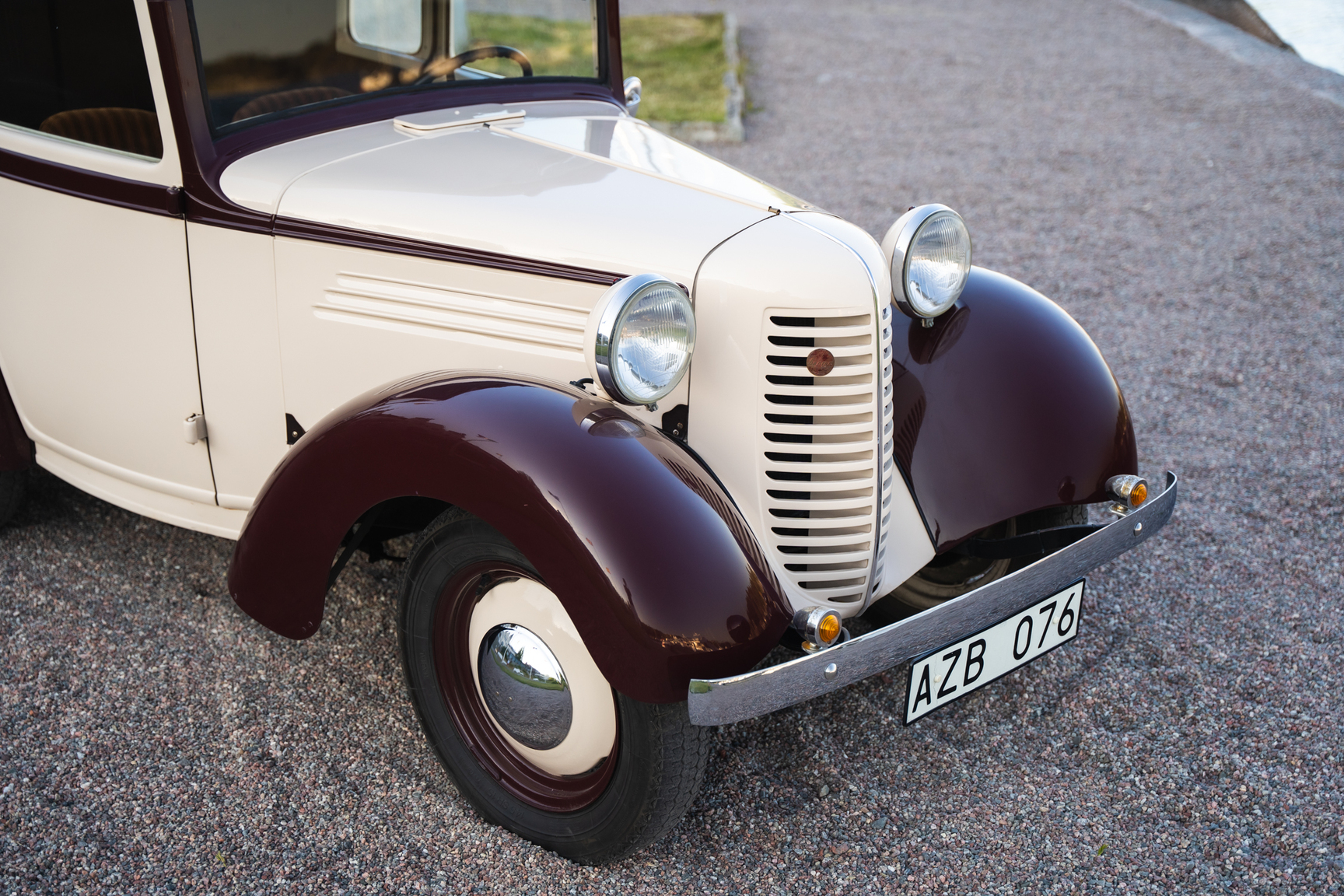 Exteriörbild på 1938 American Bantam Model 30 Coupé