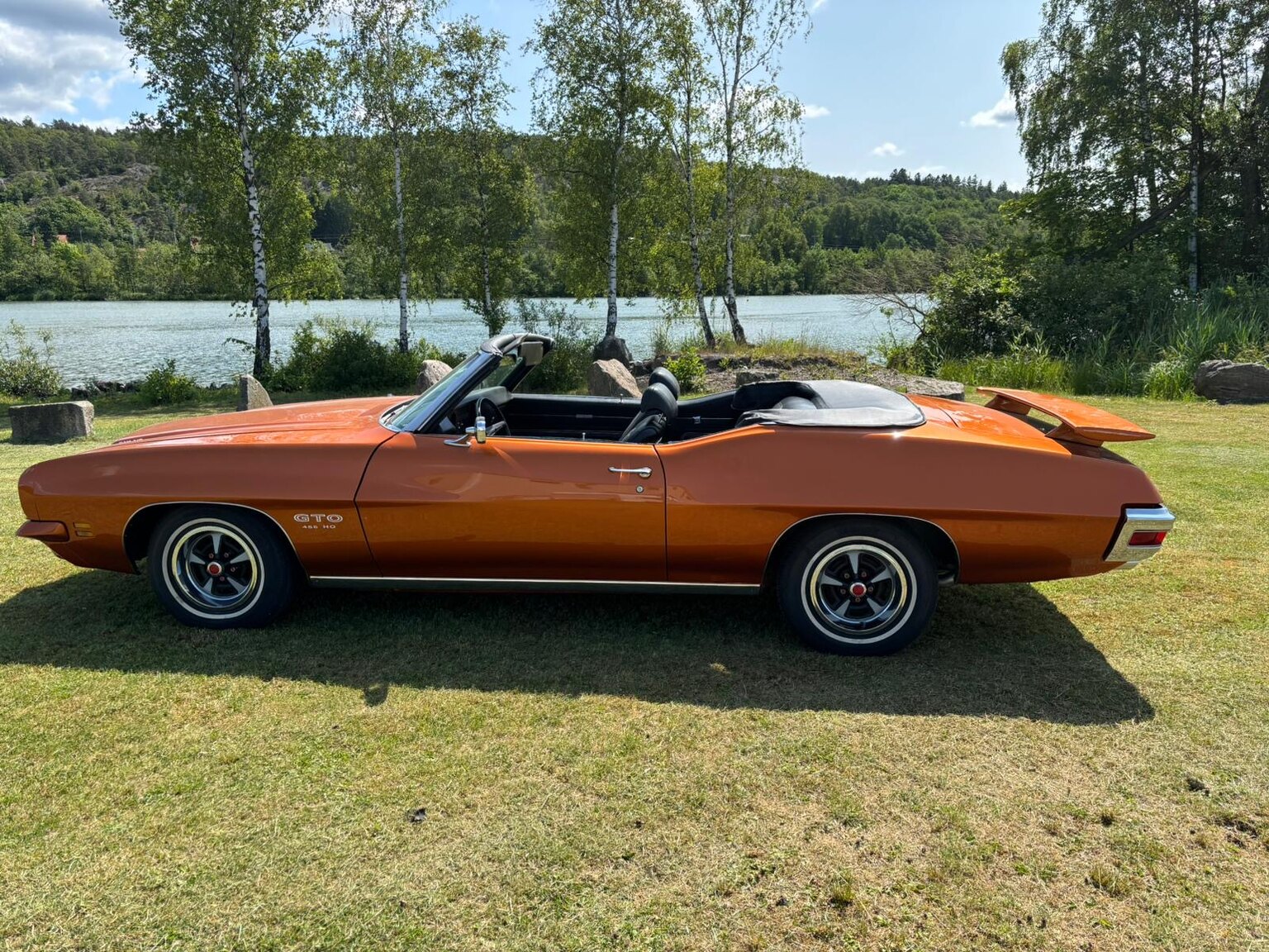 Exteriörbild på 1971 Pontiac GTO 455 HO Convertible 