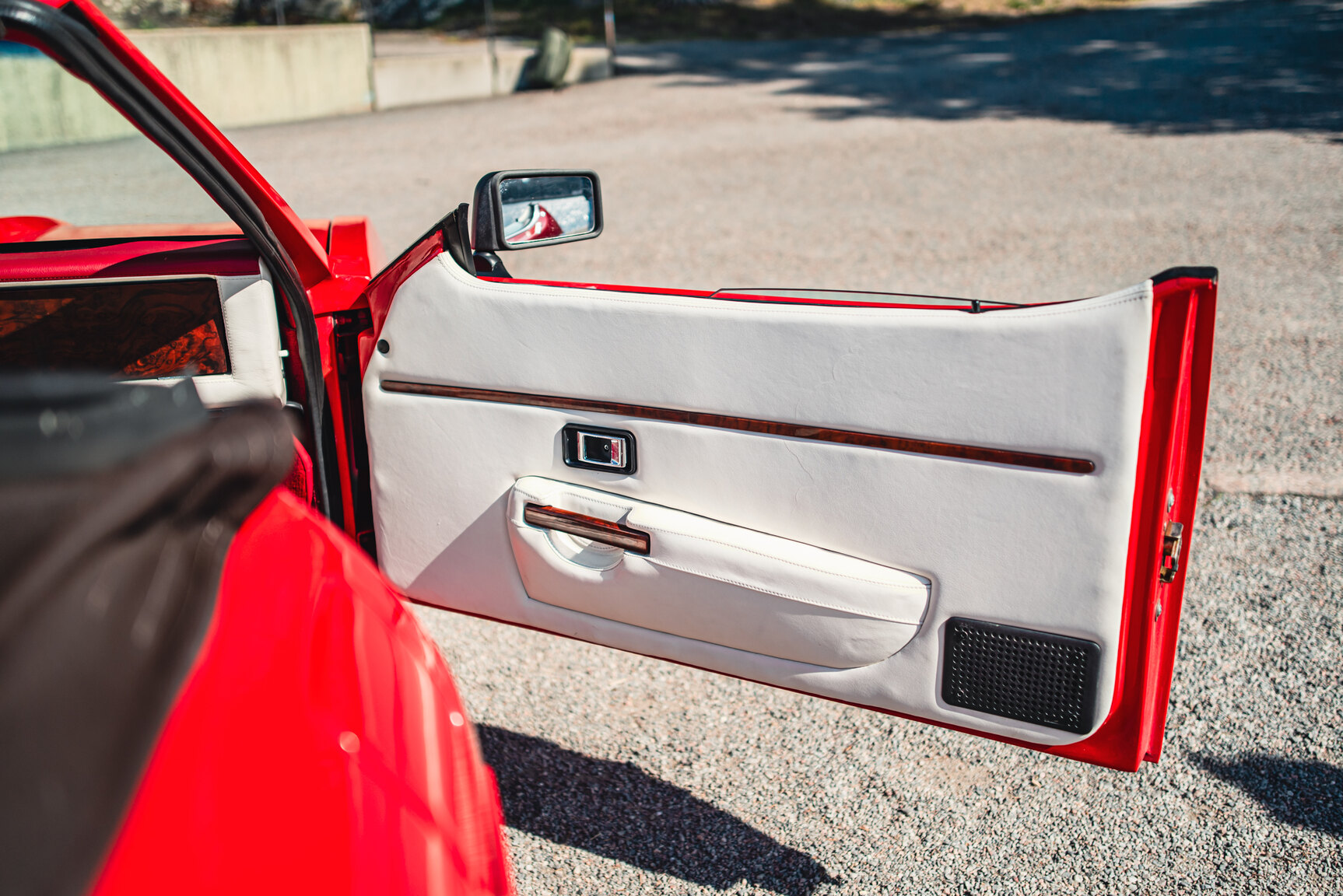 Interiörbild 1985 TVR 350i Cabriolet 3.5 V8