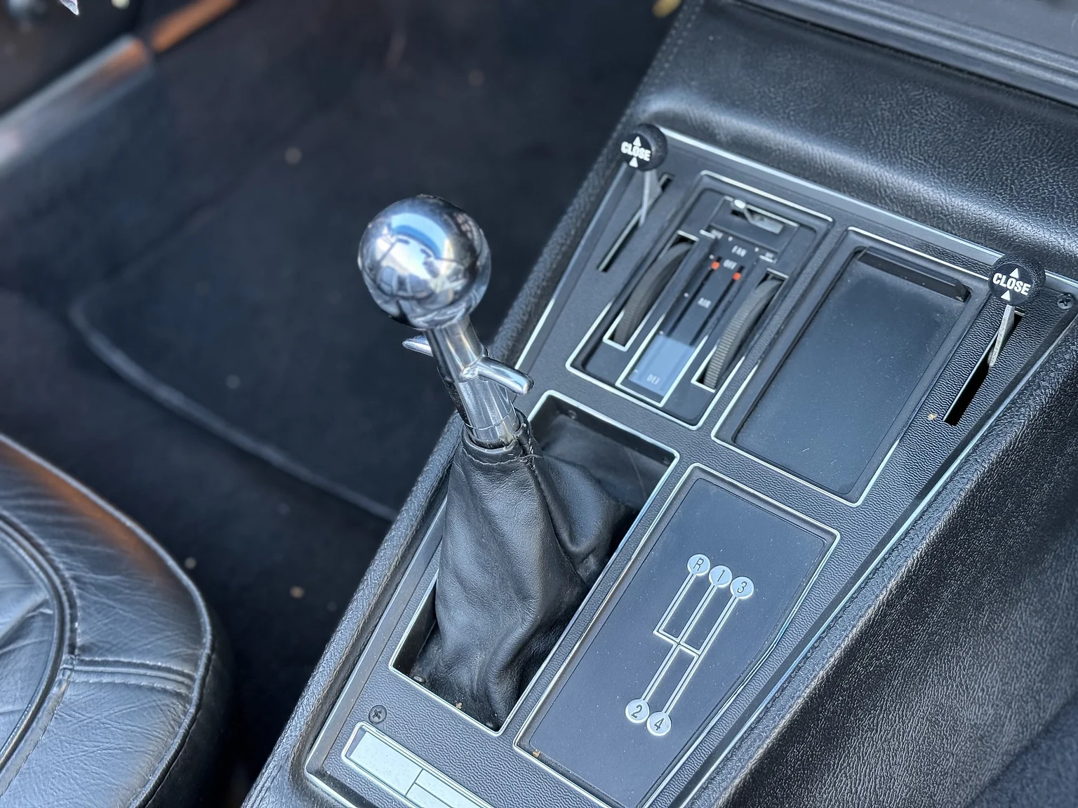 Interiörbild 1971 Chevrolet Corvette Stingray Special 598 cui V8 795 hk (21)