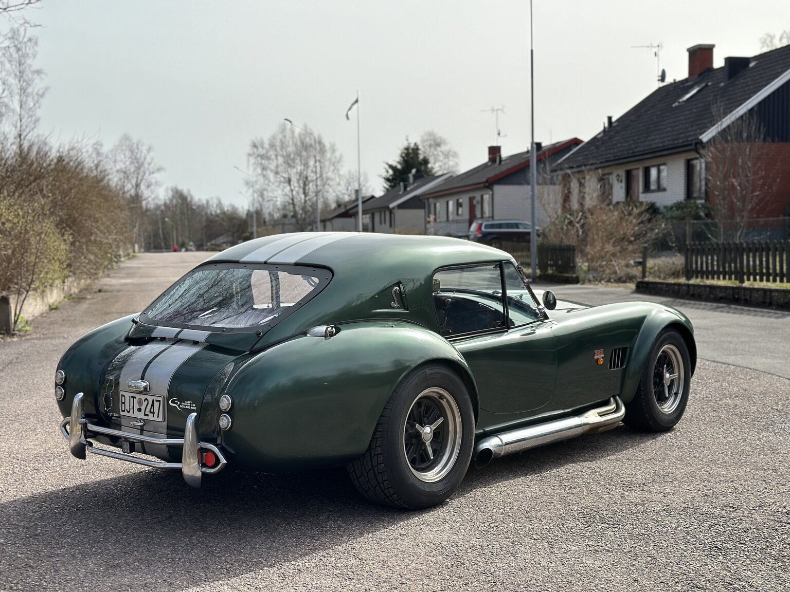 Exteriörbild på 2008 AC Cobra replica