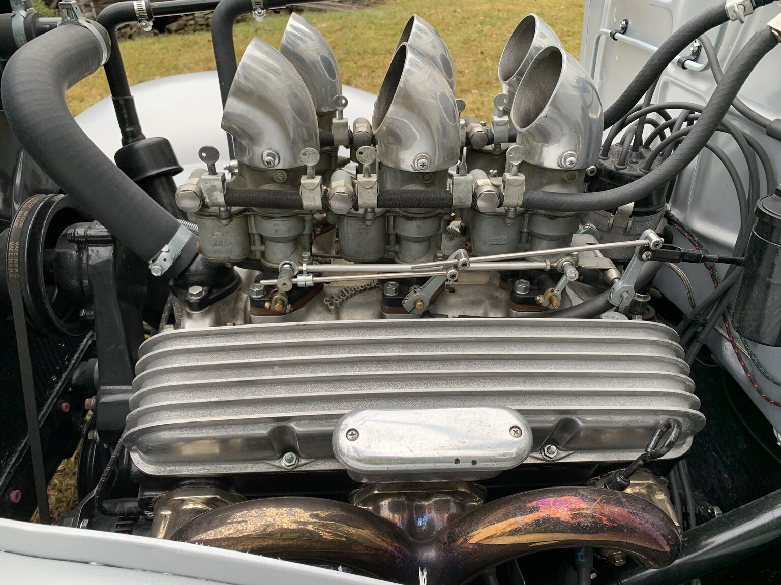 Image of 1935 Plymouth Hot Rod mechanics