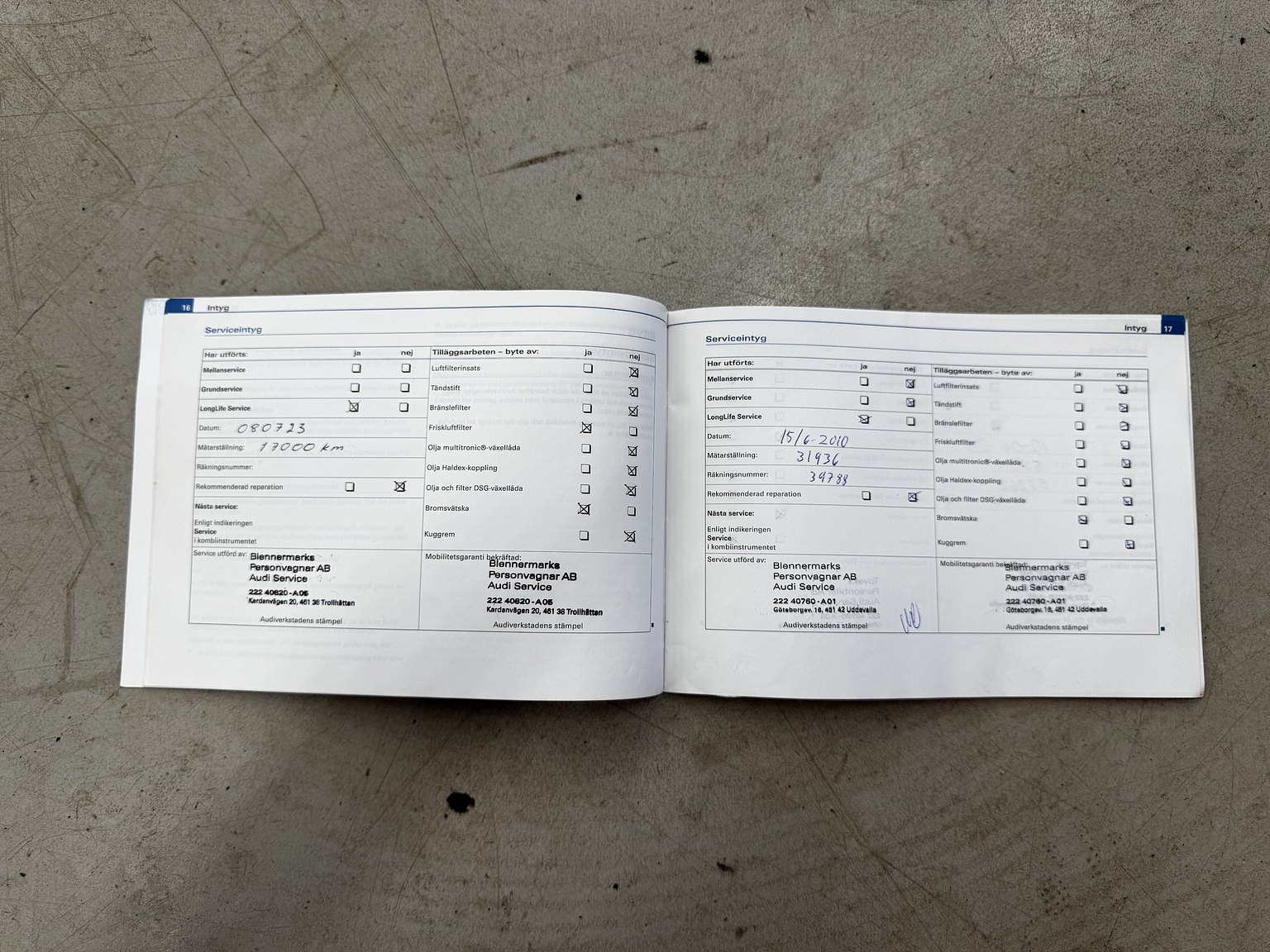 Documentation for 2007 Audi  S4 quattro 4.2 V8 manuell