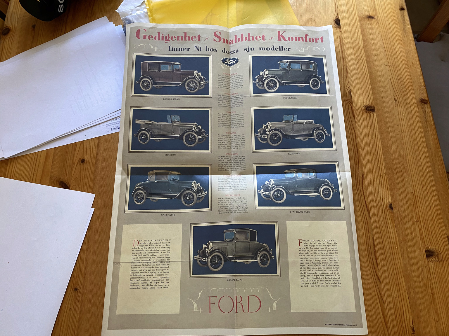 Documentation for 1931 Ford A Luxe Sedan (20)