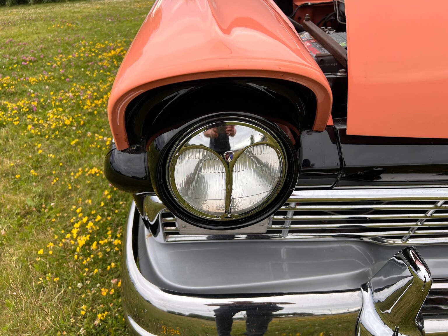 Aussenfoto 1957 Ford Fairlane 500 Skyliner Retract