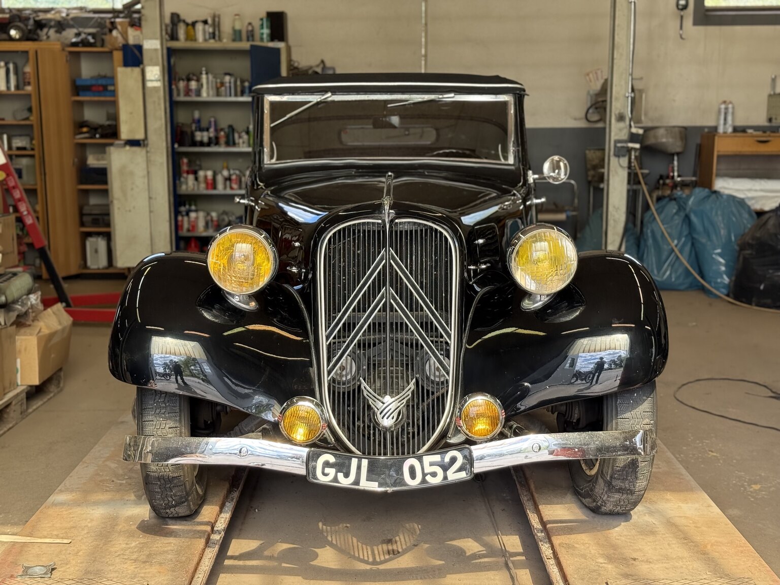 Exteriörbild på 1939 Citroën Berline 11 Sport Convertible