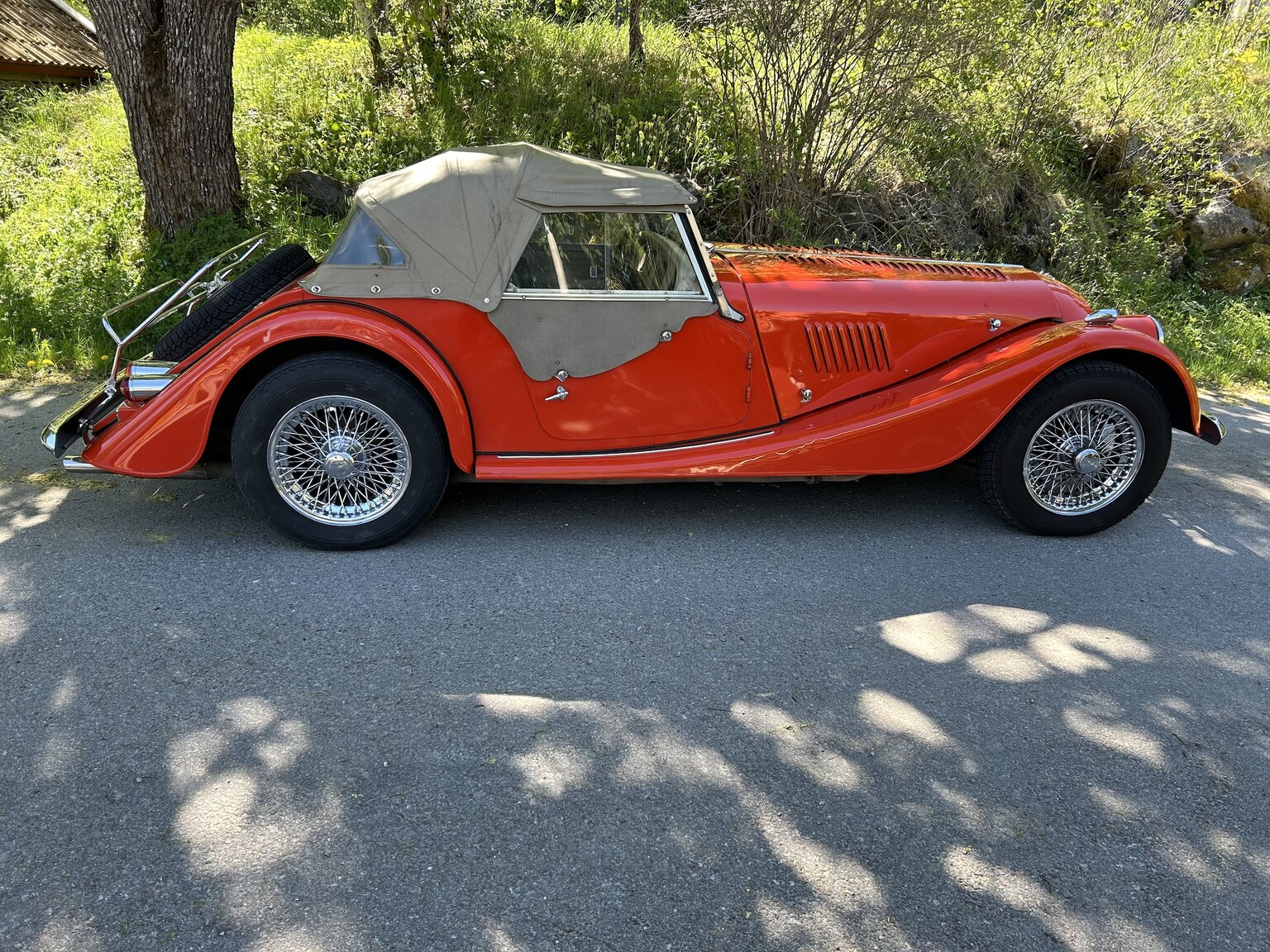 Exteriörbild på 1983 Morgan 4/4