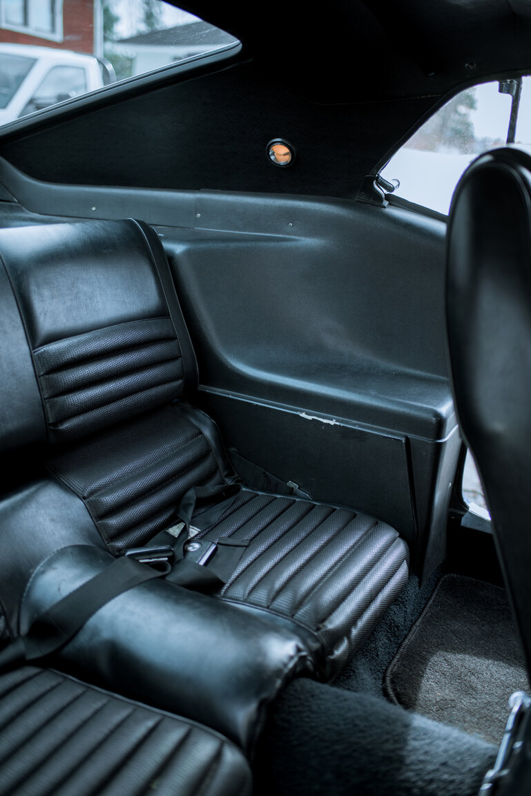 Innenraumfoto von 1969 Ford Mustang Mach 1