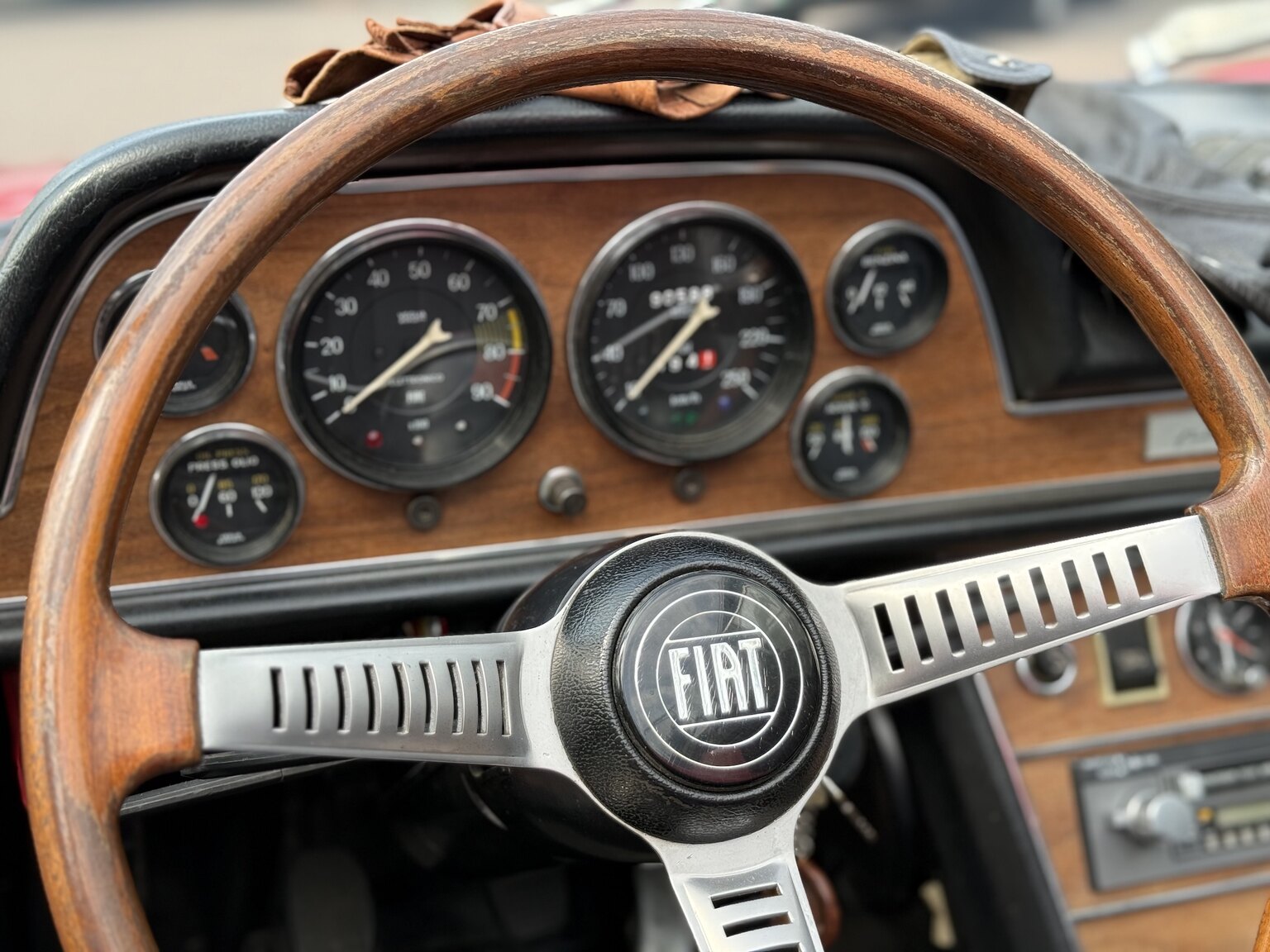 Interior image of 1968 Fiat Dino Spider