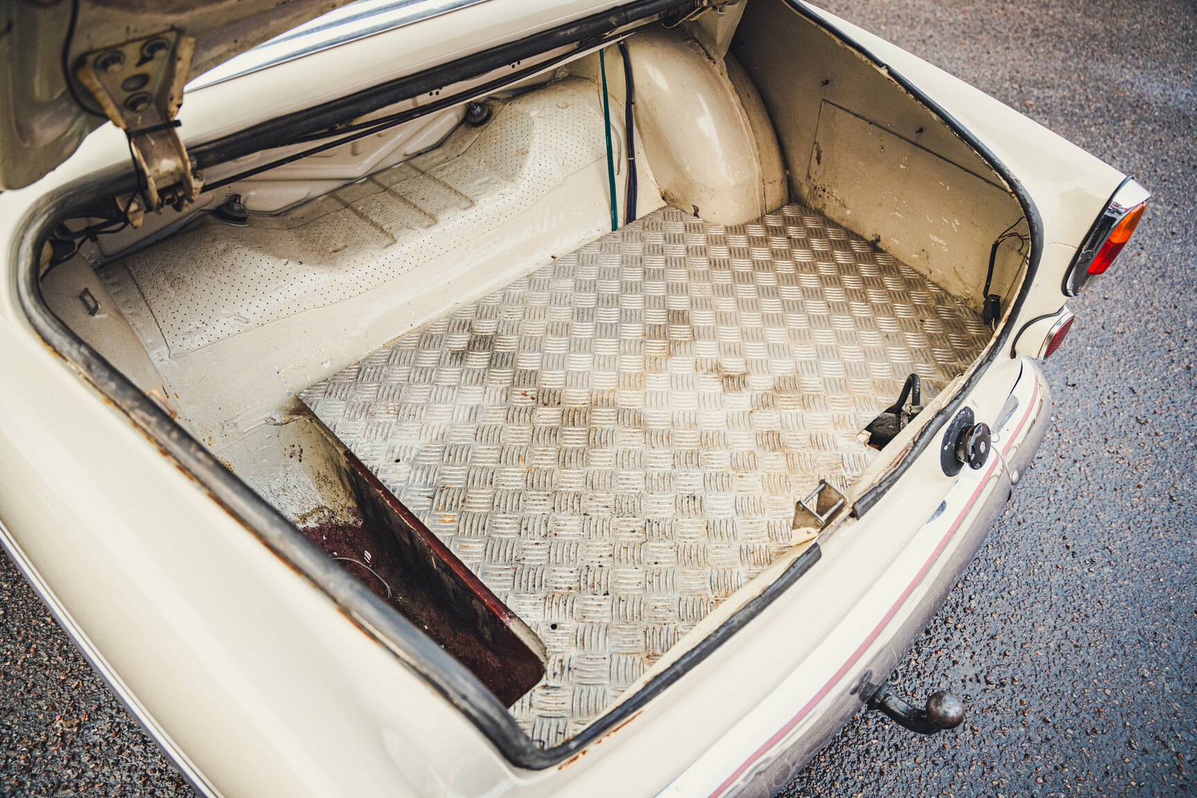 Interiörbild 1968 Volvo Amazon Turbo - Ett sista race