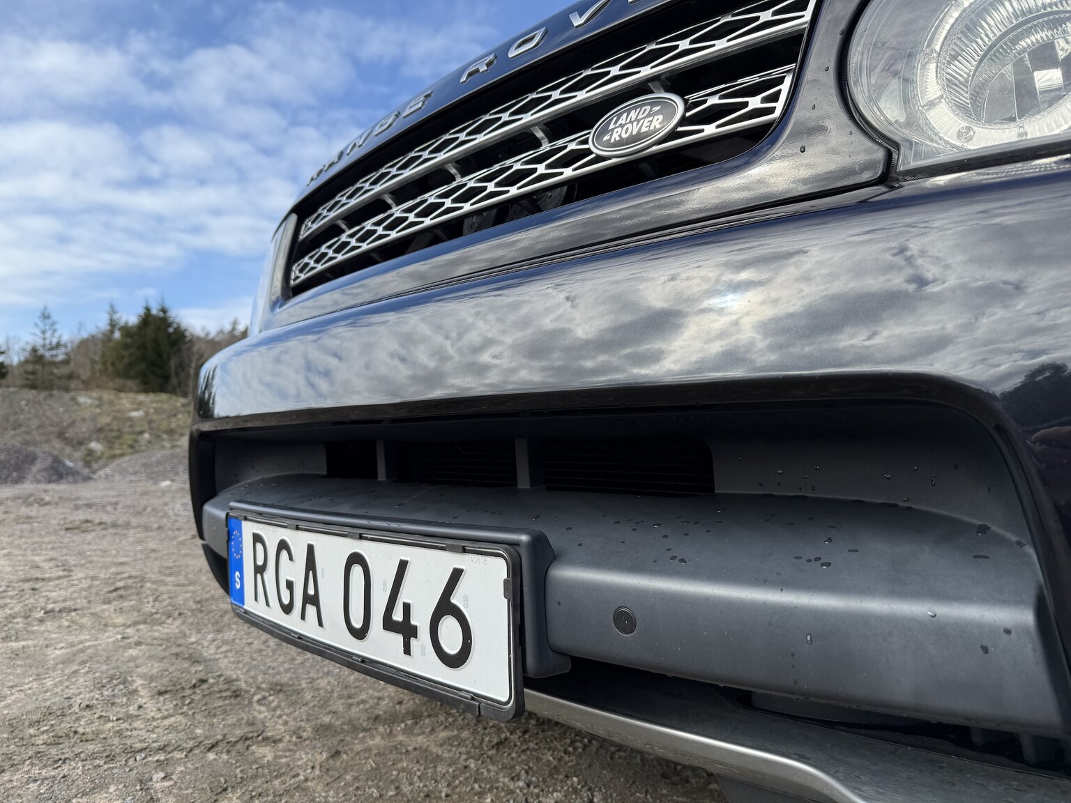 Exteriörbild på 2012 Land Rover Range Rover Sport V8
