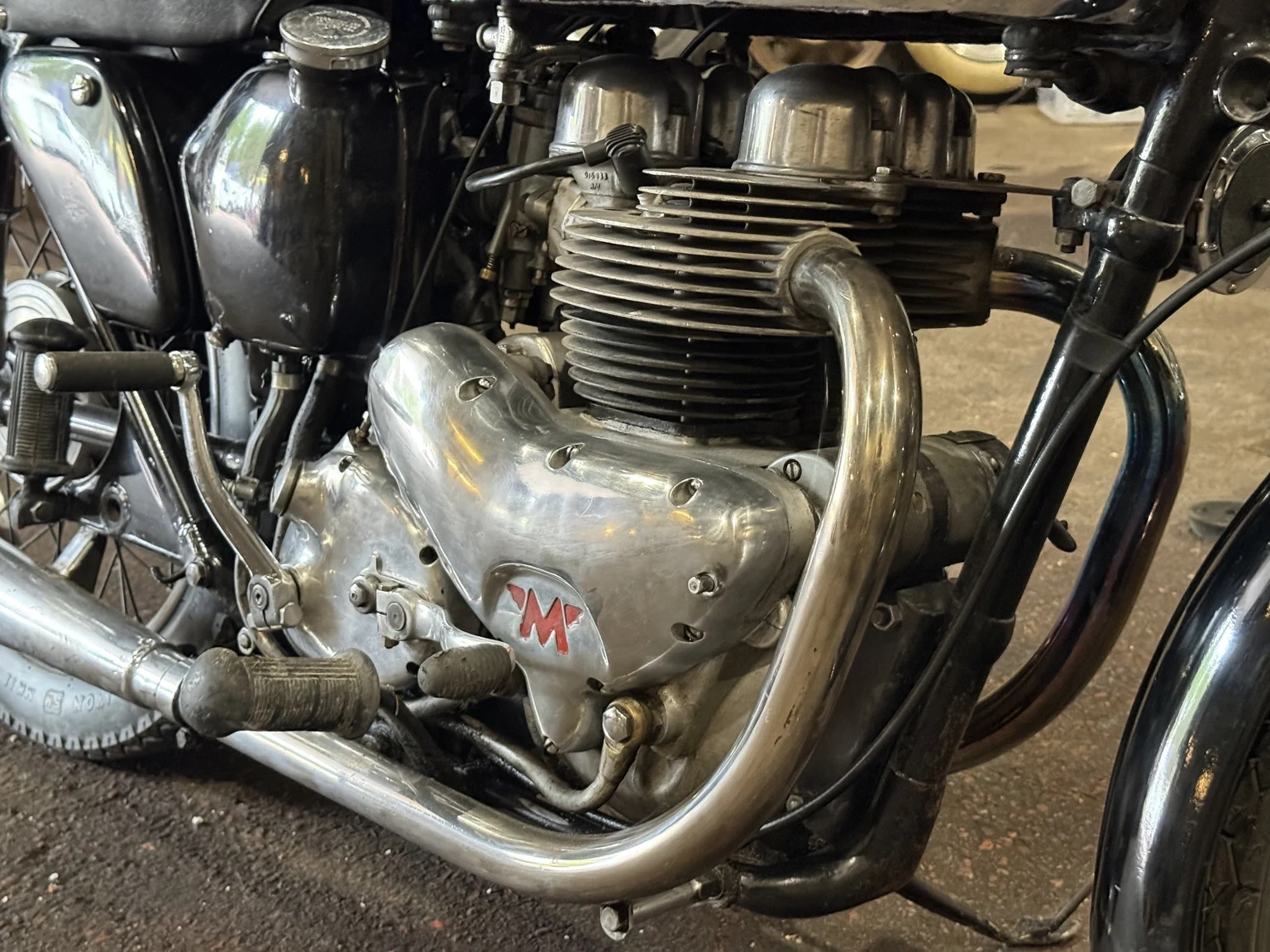 Aussenfoto 1955 Matchless G 9 (24)