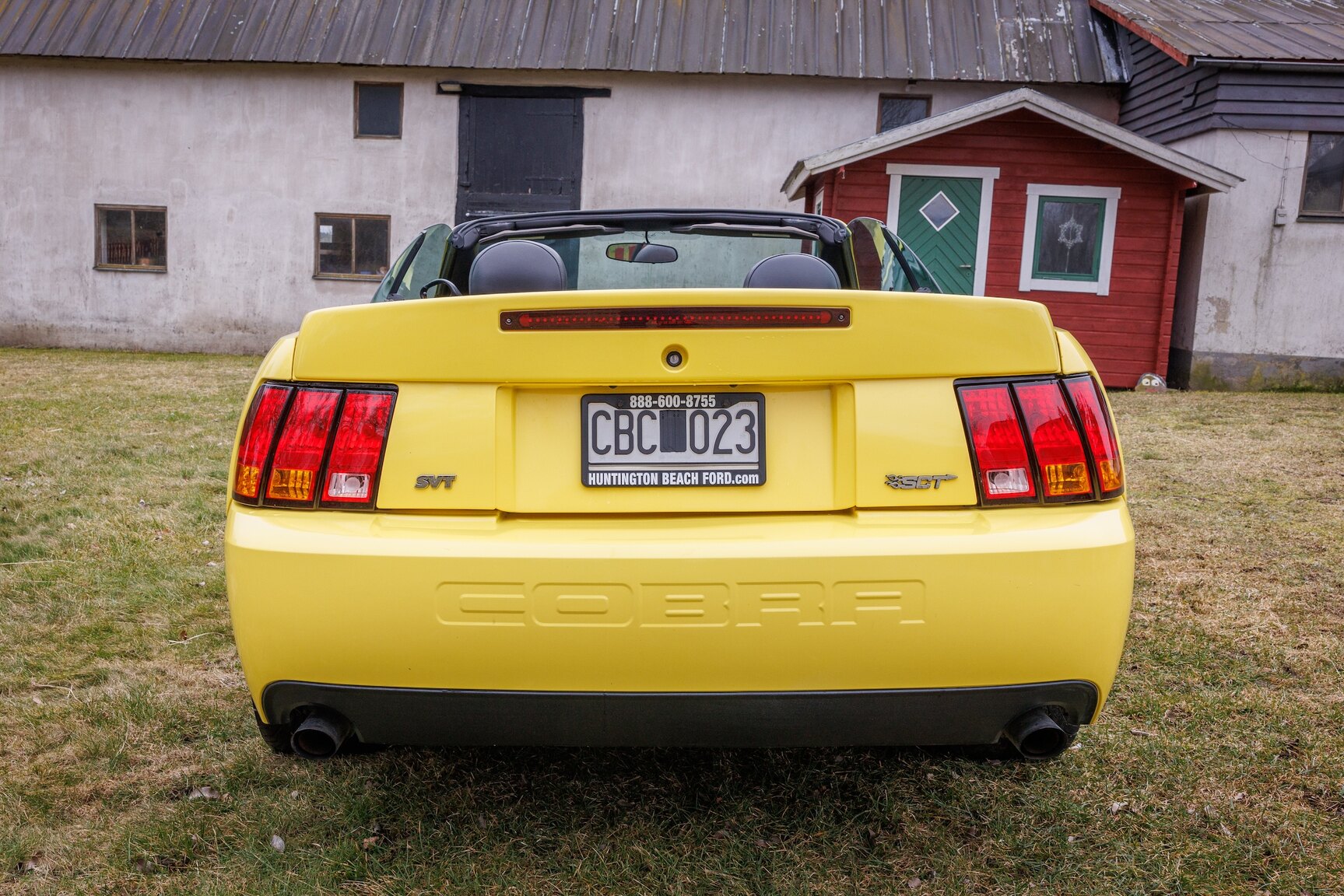 Exteriörbild på 2003 Ford Mustang SVT Cobra