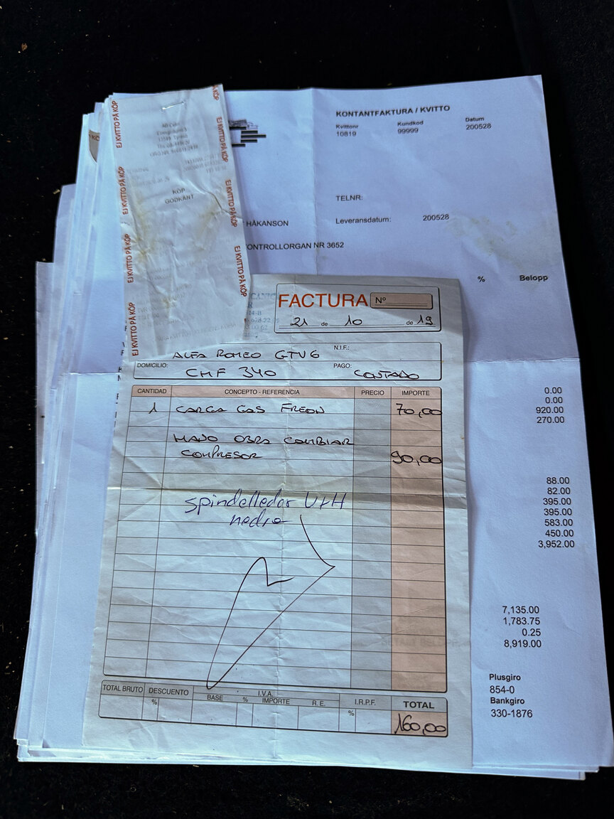 Documentation for 1985 Alfa Romeo GTV 6 2.5