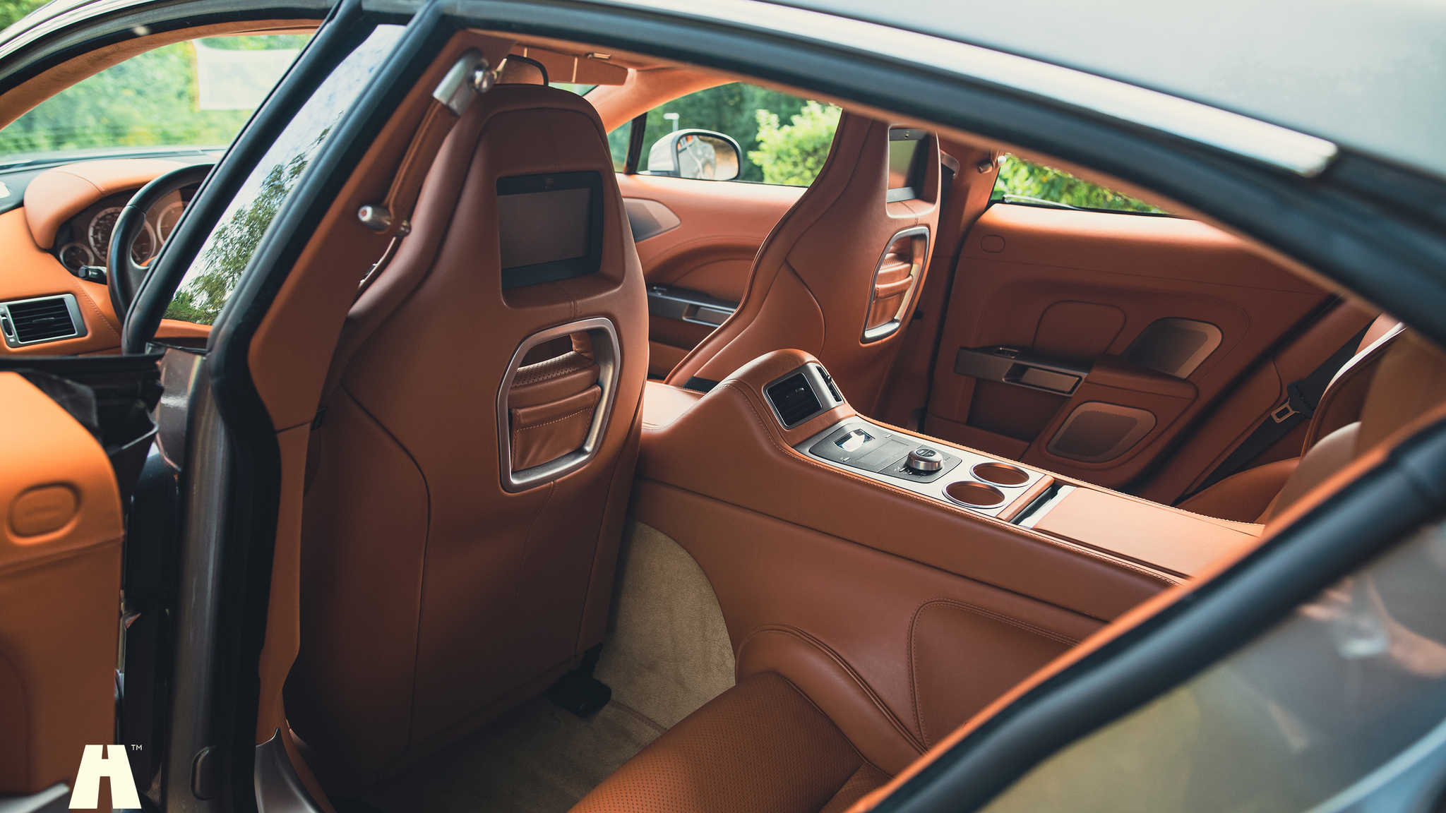 Interiörbild 2014 Aston Martin Rapide S