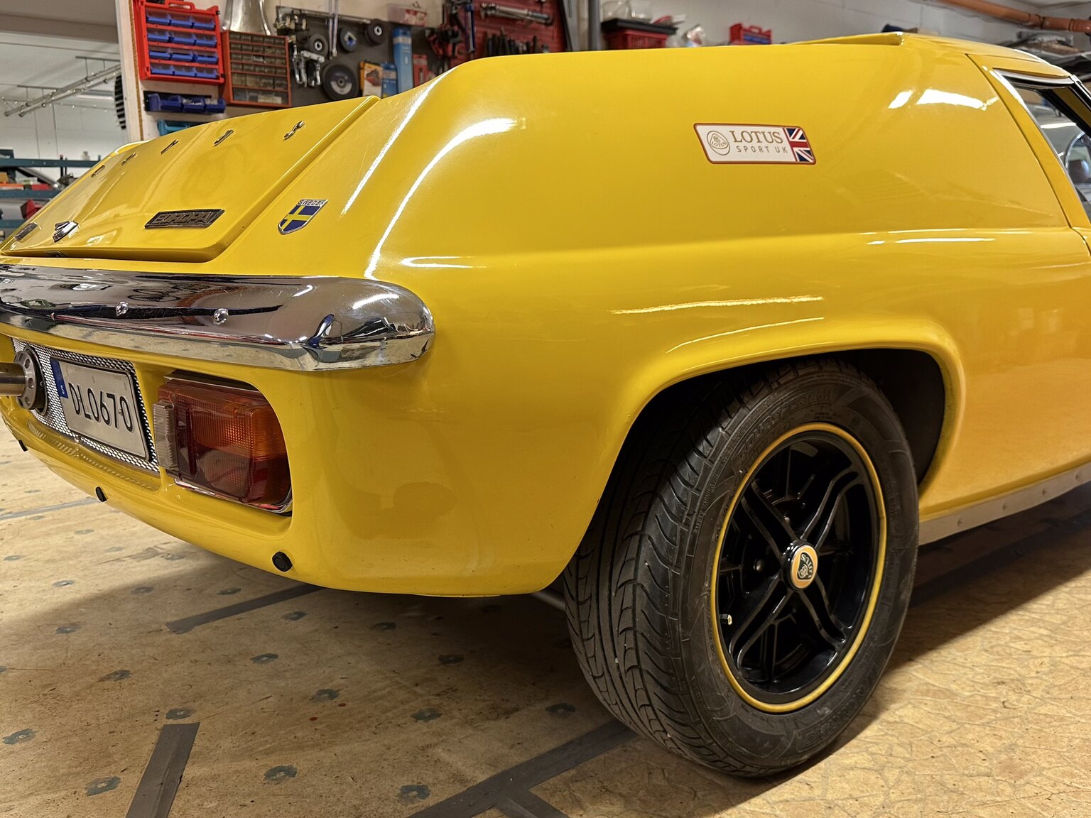 Aussenfoto 1970 Lotus Europa S2