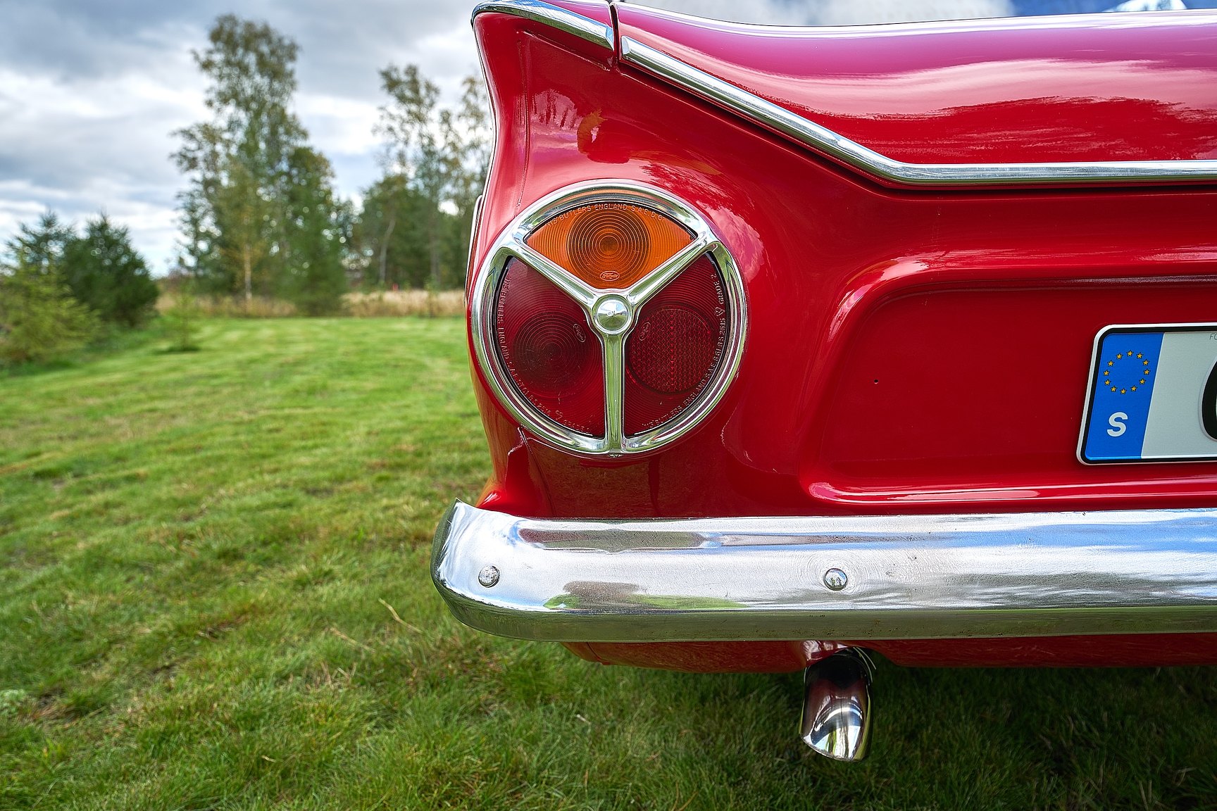 Exteriörbild på 1966 Ford Cortina GT