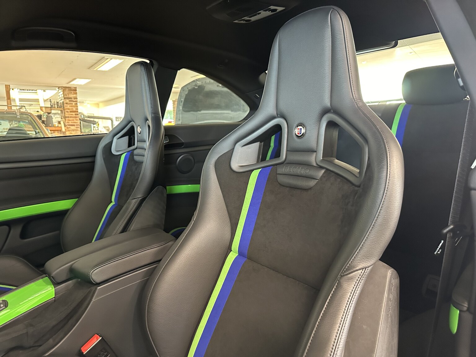 Interiörbild 2013 ALPINA B3 GT3