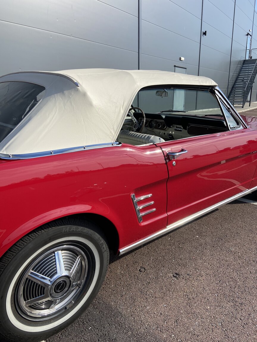 Exterior image of 1966 Ford Mustang Convertible