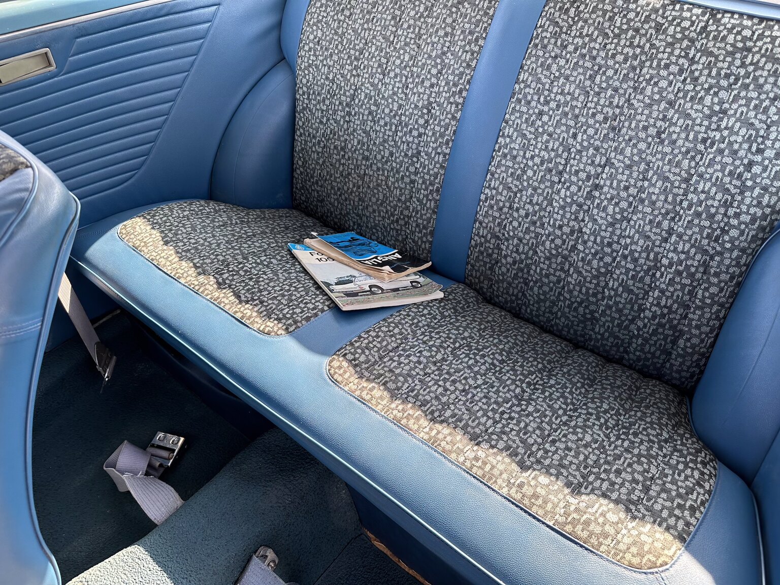 Innenraumfoto von 1961 Ford Anglia