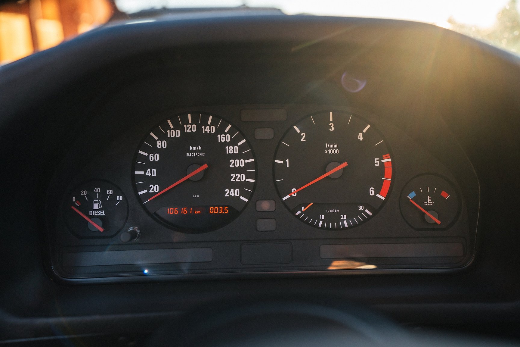 Interior image of 1993 BMW 525 tds "No Reserve Auction"