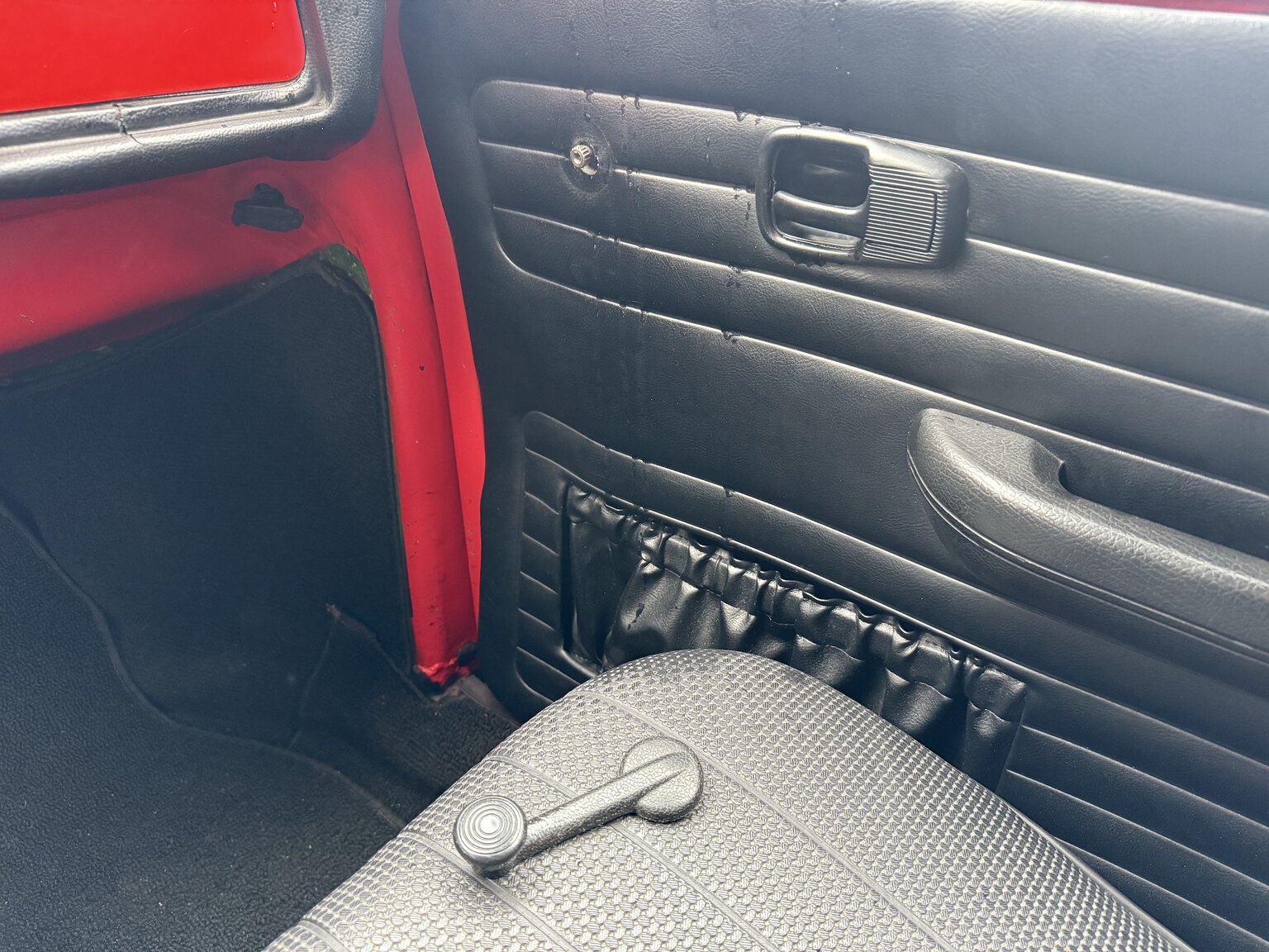 Interiörbild 1972 Volkswagen Beetle 1302 S